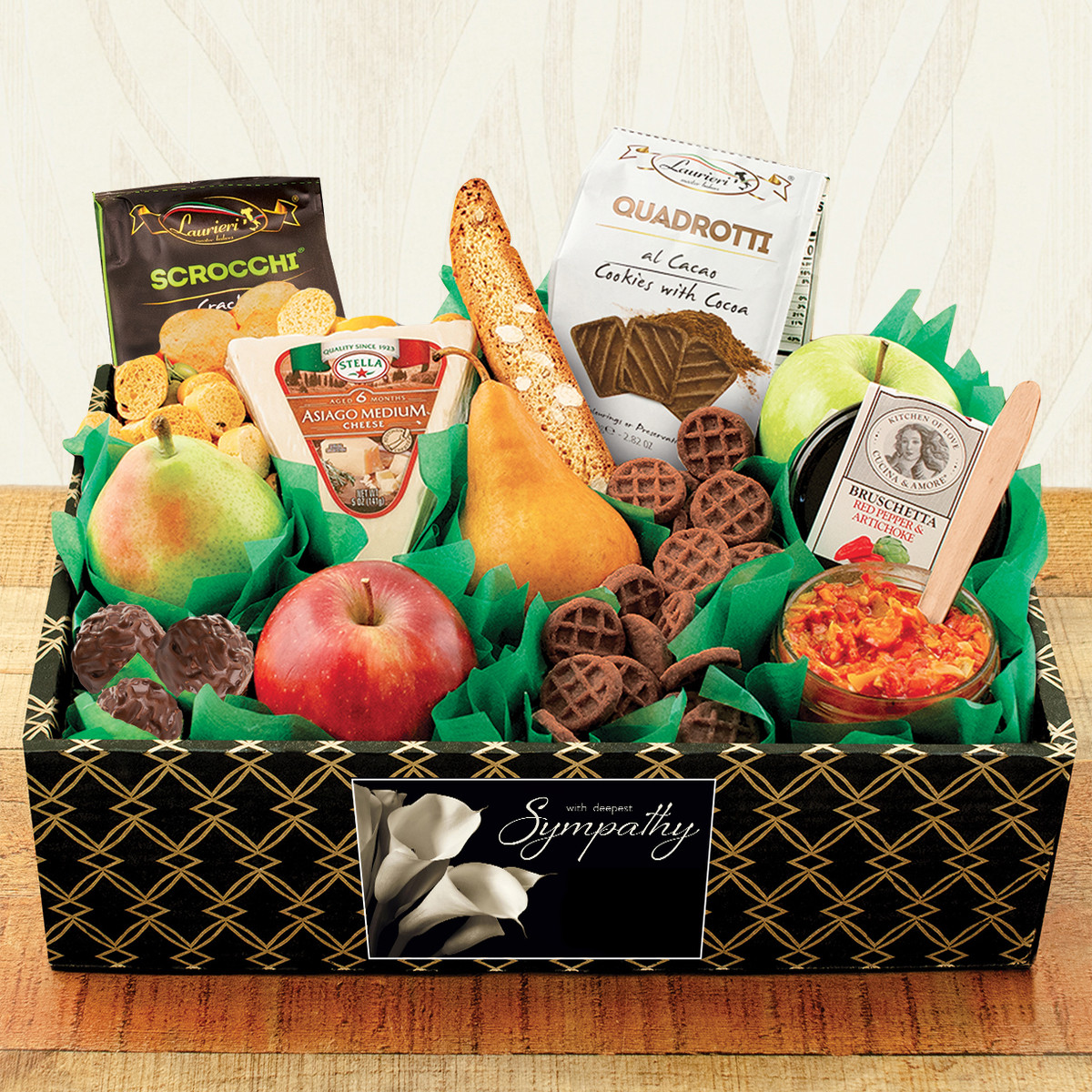 Capalbos Italian Pride Of The Farm Fruit Gift Box - Sympathy